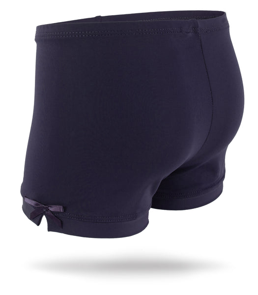 Boarding School Blue Girls Spandex Shorts