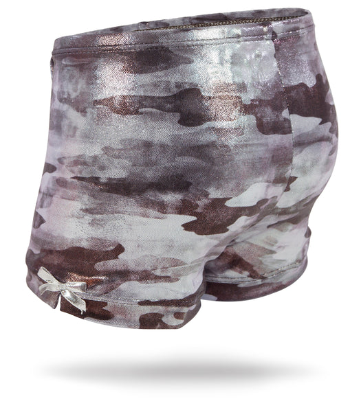 Cosmic Camo Girls Spandex Shorts