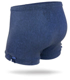 Denim Blue Girls Spandex Shorts