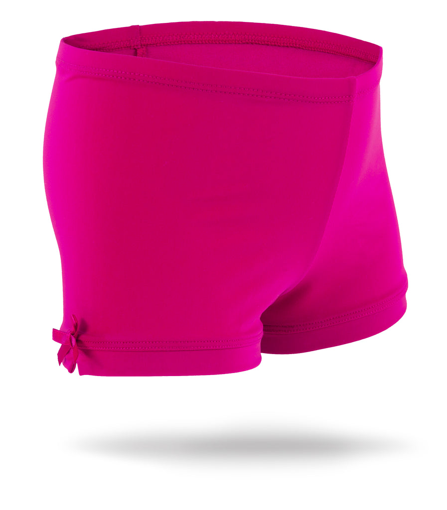 Fuchsia Forever Girls Spandex Shorts