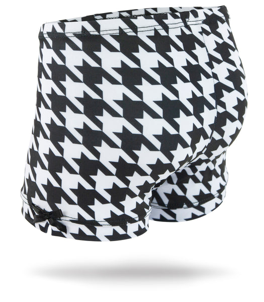 Houndstooth Girls Spandex Shorts