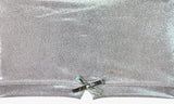 Silver Shimmer Girls Spandex Shorts