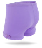 Lux Lavender Girls Spandex Shorts