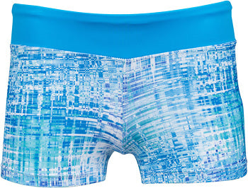 Denim Blue Girls Spandex Shorts